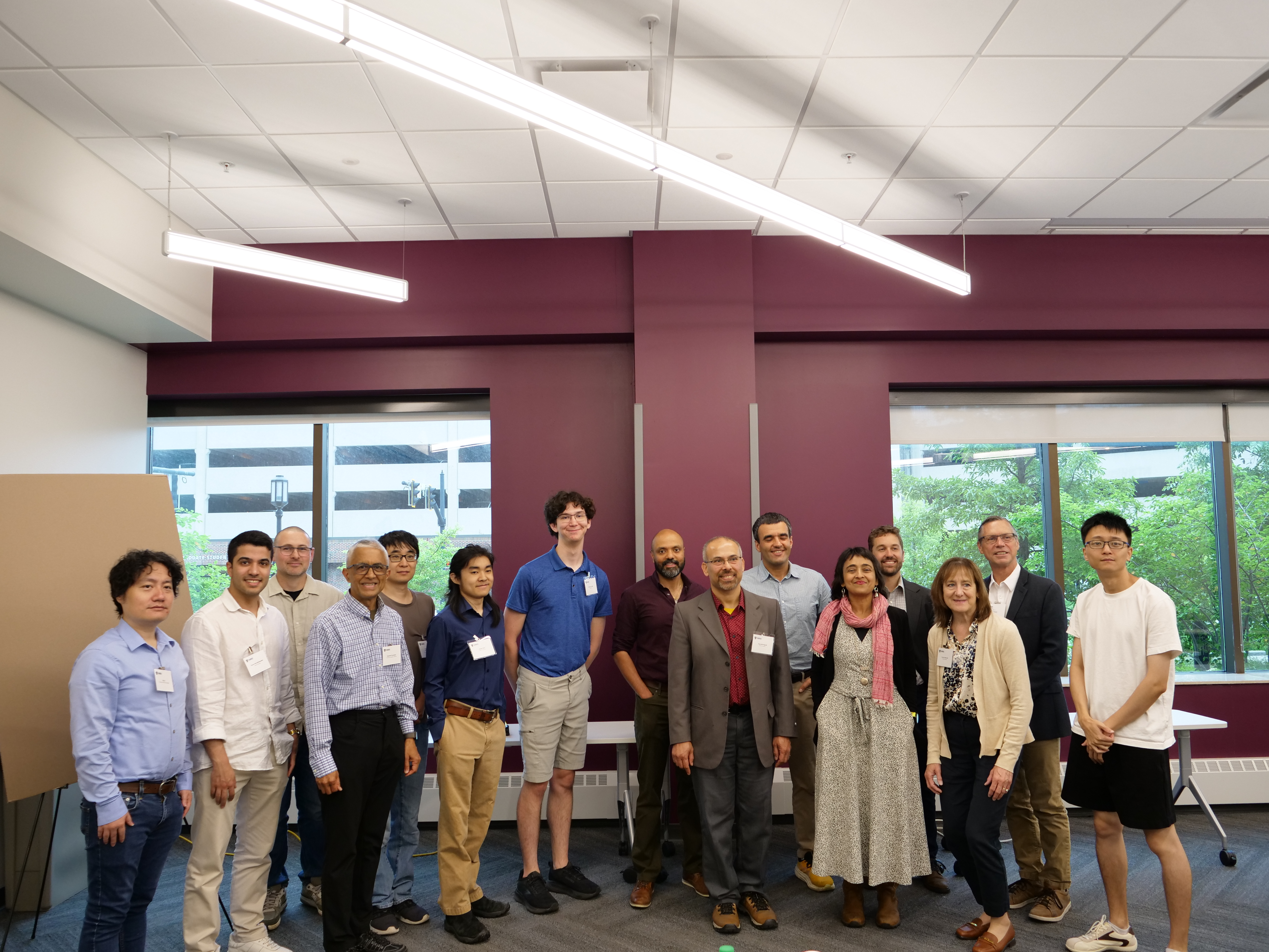 Saurabh Bagchi with the NSF Center CHORUS group, June 2026